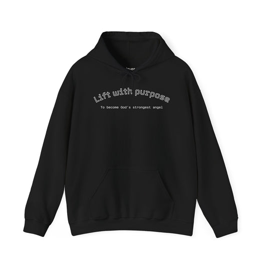 Purposeful Faith Hooded Sweatshirt - Inspirational Apparel, Unisex Hoodie, Motivational Sweatshirt, Faith-Based Gift, Casual Wear